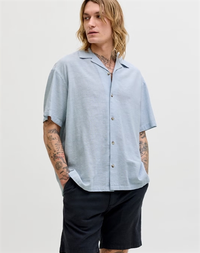 Jack & Jones - JJESummer Blend Resort Skjorte - Celestial Blue
